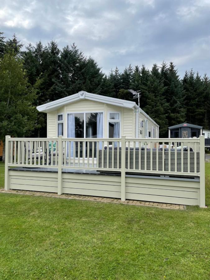 Lazy Bear Lodge Northumberland Swarland Bagian luar foto