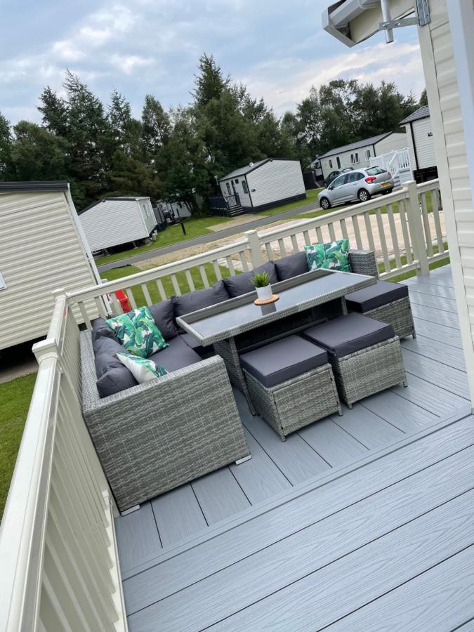 Lazy Bear Lodge Northumberland Swarland Bagian luar foto
